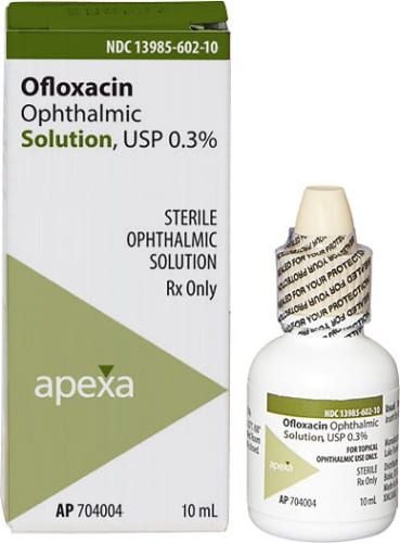 Ofloxacin Solución Oftálmica