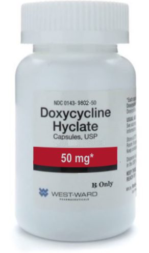 Doxycycline Hyclate Cápsulas
