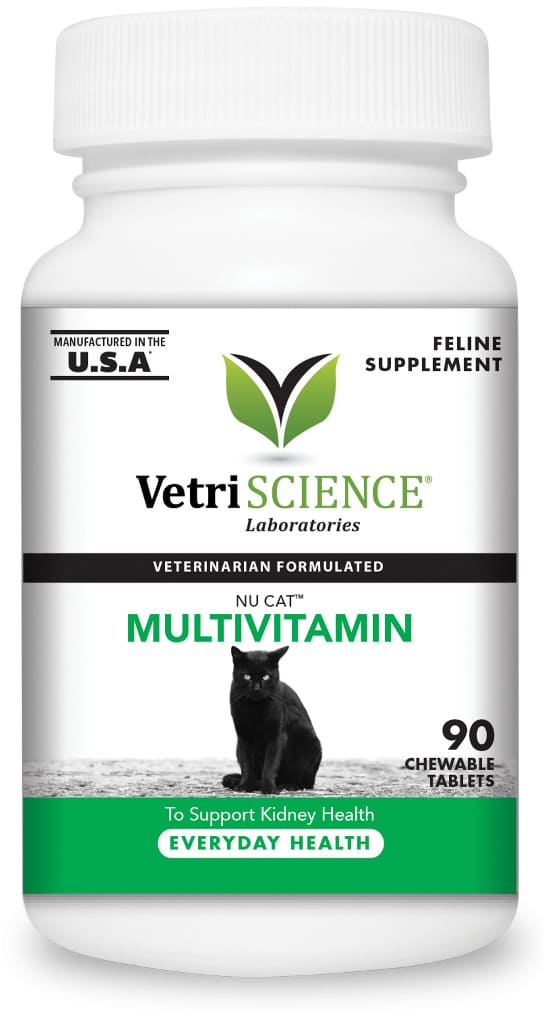 VetriScience Nu Cat Multivitamin Chewable Tablets